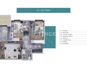 Horizontale Architectuur Appartementen In İzmir 41