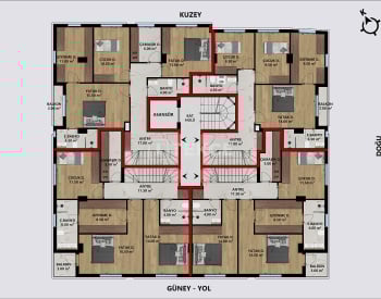 Apartamentos En Venta En Konyaaltı Arapsuyu En Un Complejo 10