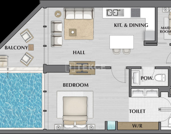 Investerings Appartementen Met Zwembad In Dubai Arjan 38