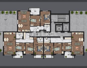 Appartements Élégants Dans Une Résidence Luxueuse À Aksu Antalya 21