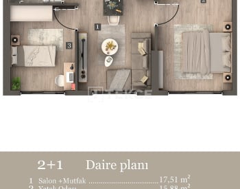 Appartementen In Een Complex Met Een Zwembad In İzmir Karşıyaka 40