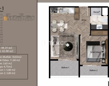 Apartamentos De Inversión Con Estilo En Erdemli Mersin 23