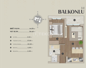 Elegantes Apartamentos En Proyecto De Concepto Hotelero En Esmirna 23