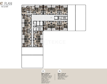 Nuevos Apartamentos En Venta En Mersin Arpaçbahşiş Con Piscina 23