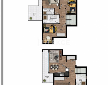 Appartementen Met Slimme Thuis Systemen In Complex In Aksu Antalya 35