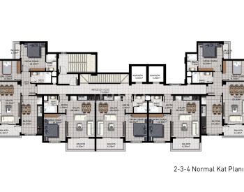 Geräumige Wohnungen In Einem Reichhaltigen Projektkomplex In Alanya 31