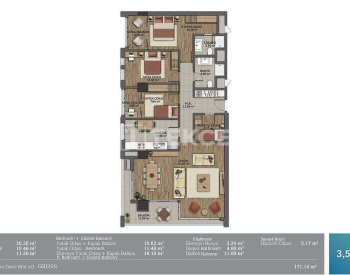 Appartements Prêts À Emménager Dans Un Complexe À Istanbul 39