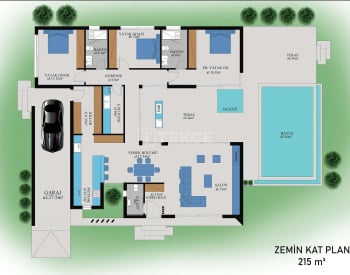 Villas Élégantes De Plain-pied À Chypre Du Nord Gazimagusa 25