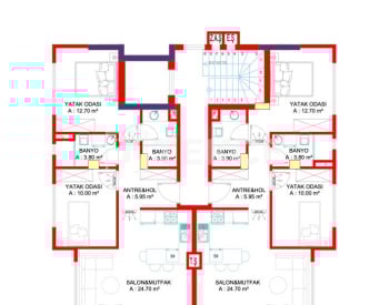 Elegante Woningen Aan Het Strand In Een Project In Alanya 47