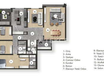 Przestronne I Stylowe Apartamenty Na Sprzedaż W Ankarze Yenimahalle 19