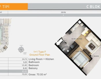 Apartments with Closed Swimming Pool in Istanbul Esenyurt 22