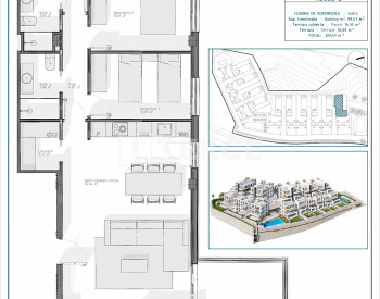 Almería Vera Playa’da Teraslı Modern Daireler 17