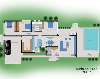 Villas Élégantes De Plain-pied À Chypre Du Nord Gazimagusa 27