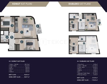 Lägenheter I Ett Säkrat Projekt Med Pool I İzmir Konak 21