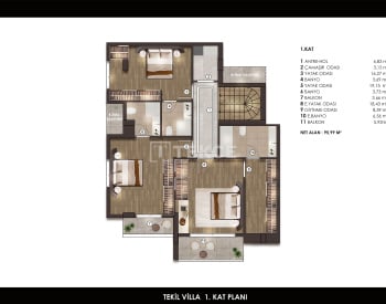 Detached and Semi-detached Villas Near the Beach in İstanbul 45