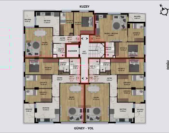 Apartamentos En Venta En Konyaaltı Arapsuyu En Un Complejo 9