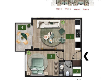 Magnifique Immobilier À Distance De Marche De La Plage À Alanya 35
