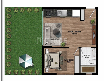 Appartementen Met Slimme Thuis Systemen In Complex In Aksu Antalya 25