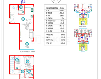 Apartamentos De Lujo En Venta En Oba Alanya Con Concepto De Hotel 42