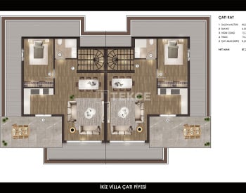 Detached and Semi-detached Villas Near the Beach in İstanbul 43