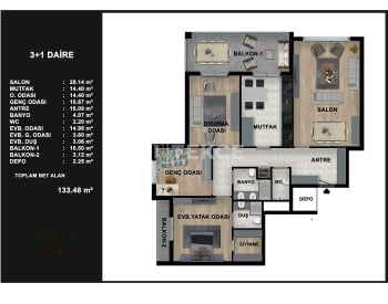 Inversión Inmobiliaria En Complejo Cerrado En Ankara Sincan 17