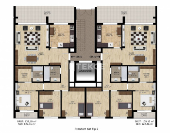 Sea View Duplex Apartments with Pool in Bursa Mudanya 5
