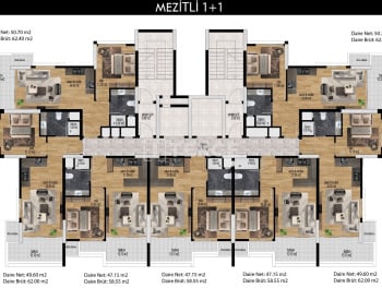 1-zimmer-wohnungen Mit Großen Balkonen In Mezitli Mersin 23