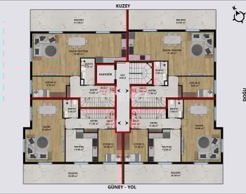 Apartamentos En Venta En Konyaaltı Arapsuyu En Un Complejo 5