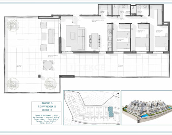 Almería Vera Playa’da Teraslı Modern Daireler 15