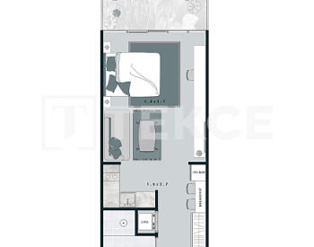 Appartementen Met De Optie Van Een Privé Zwembad In JVC, Dubai 16