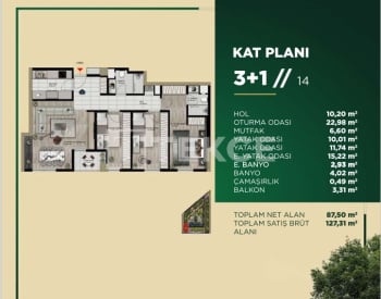 Квартиры в Охраняемом Комплексе в Пендике, Стамбул 22
