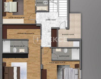 Erdemli'de Büyüleyici Orman ve Deniz Manzaralı Satılık Villa 33