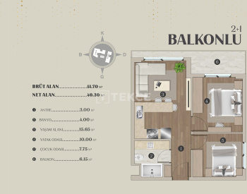 Elegantes Apartamentos En Proyecto De Concepto Hotelero En Esmirna 25