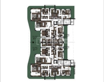 Kuşadası'nda Havuzlu ve Deniz Manzaralı Sitede Daireler 52