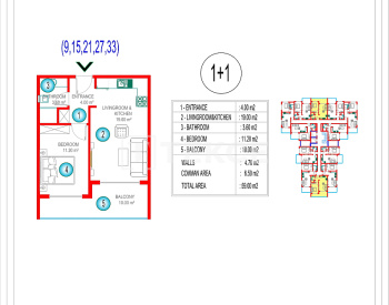 Apartamentos De Lujo En Venta En Oba Alanya Con Concepto De Hotel 46