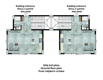 Semi-detached Sea-view Villas with Private Pools in Tepe Alanya 39