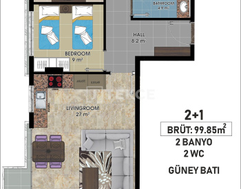 Appartement Meublé En Bord De Mer À Alanya Mahmutlar 23