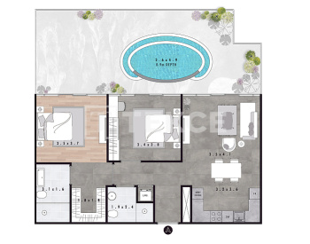 Appartementen Met De Optie Van Een Privé Zwembad In JVC, Dubai 21