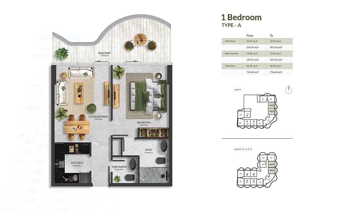 Appartement 4 chambres 382 m² Ras el Khaïmah, Émirats arabes unis