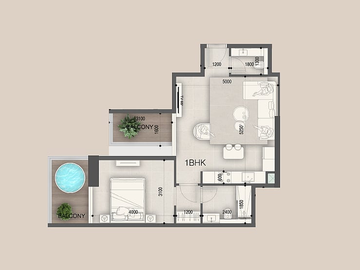 Wohnung 3 zimmer 131 m² Dubai, Vereinigte Arabische Emirate