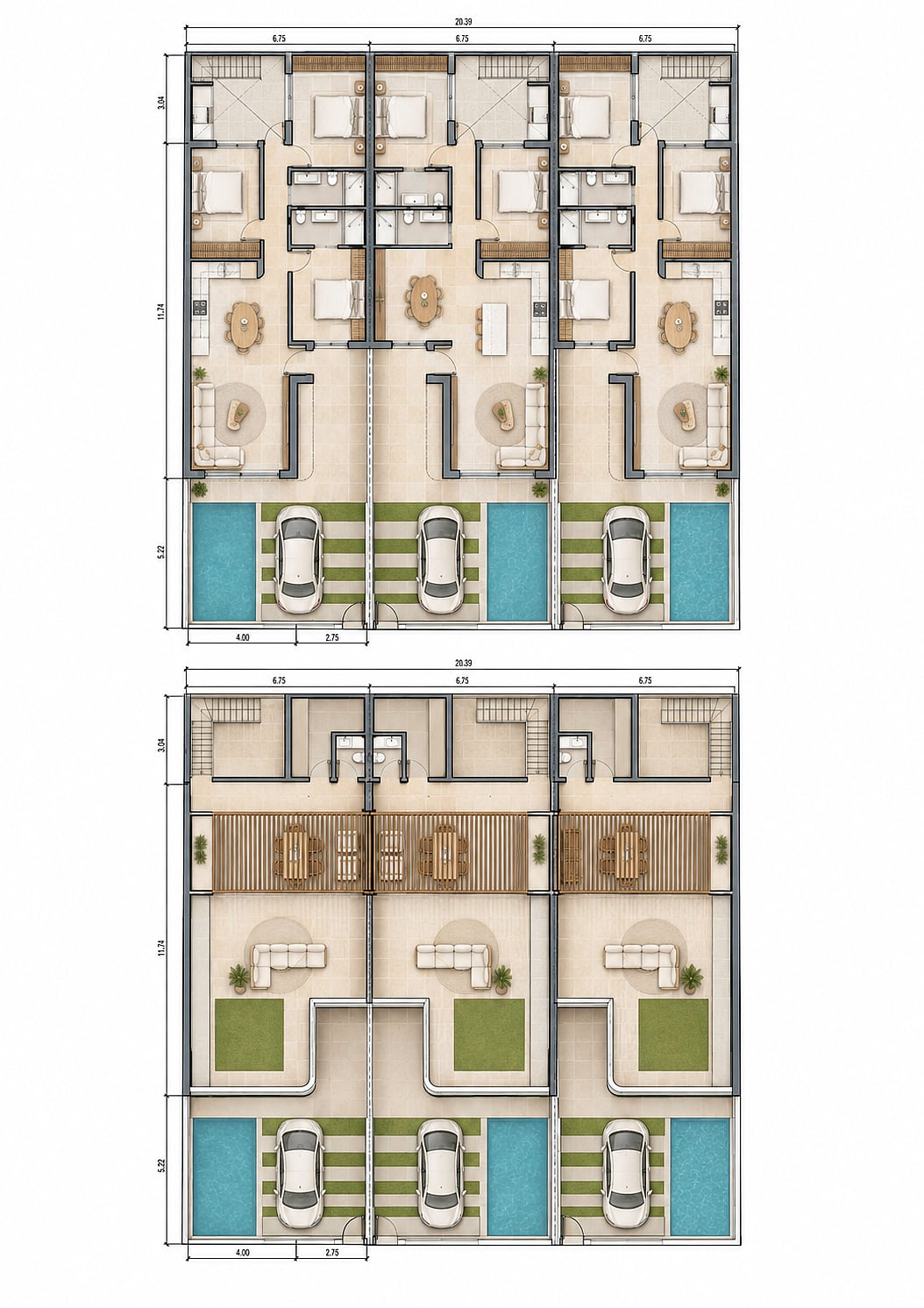 Stadthaus 3 zimmer 96 m² San Pedro del Pinatar, Spanien