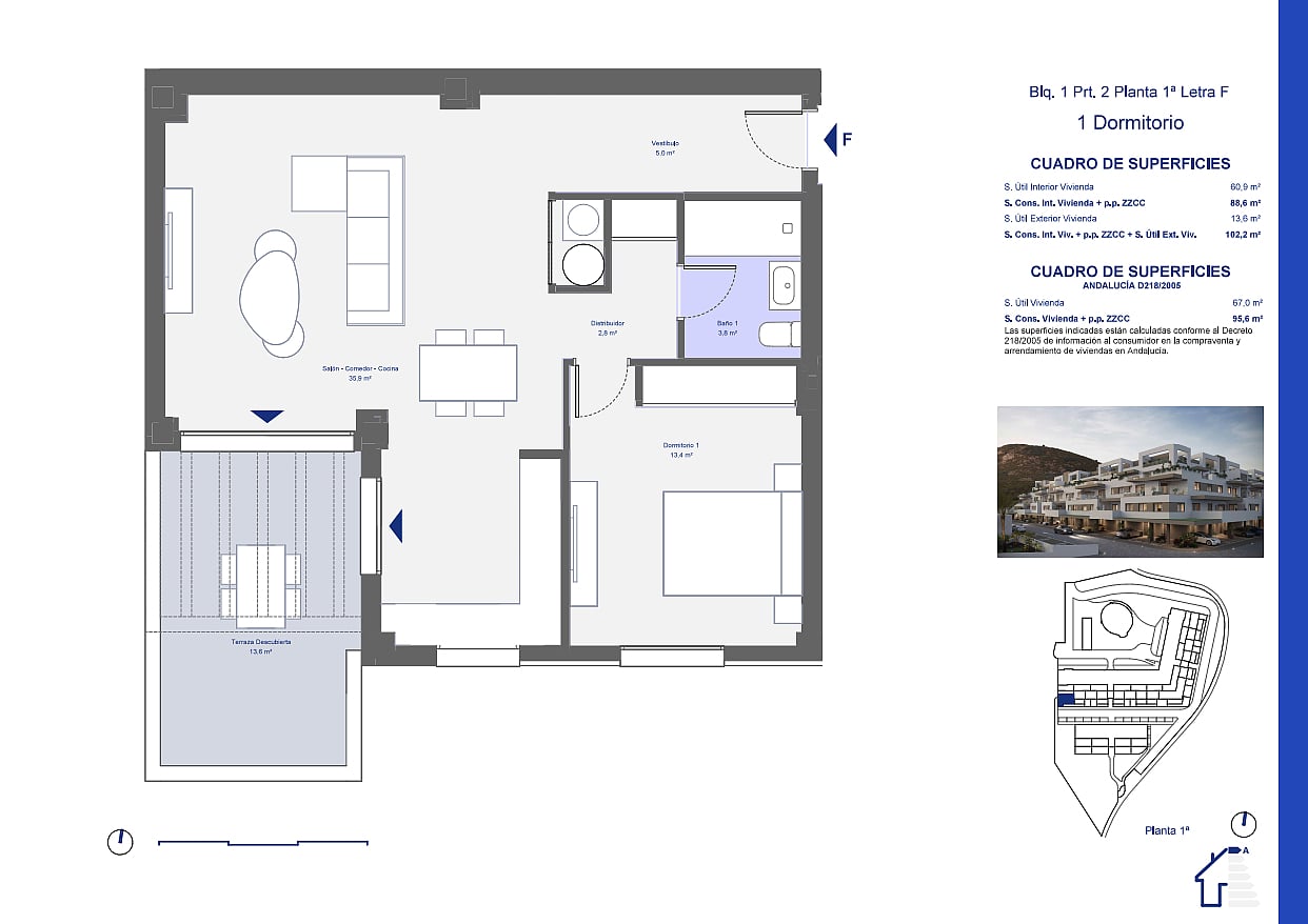 Квартира 3 комнаты 96 м² Pulpi, Испания