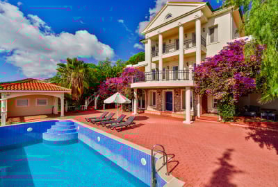 Rental Villa with Infinity Pool and Meis Island Views in Kaş Antalya 1