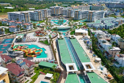 Furnished Rental Flat in Azura World Complex in Türkler Alanya 1