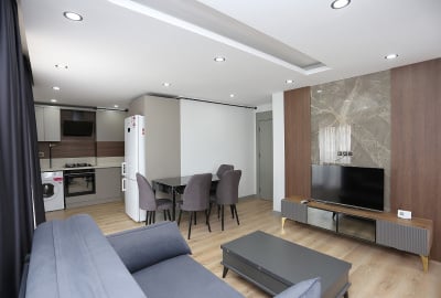 Möblierte 2-schlafzimmer-wohnung Zur Miete In Etiler Antalya 1