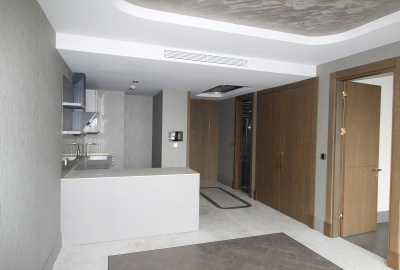 Квартира 1+1 с видом на море в аренду в Стамбуле в ЖК Yedi Mavi 1