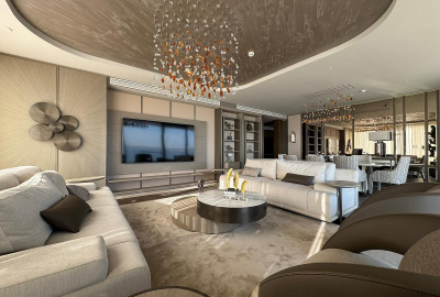 Меблированная квартира в аренду в Стамбуле в ЖК Yedi Mavi 1