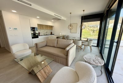 Piso De Obra Nueva Con Vistas Al Mar En Alquiler En Finestrat 1