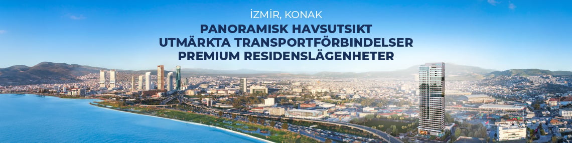 Lägenheter Med Havsutsikt I Residens Vid Tunnelbanan I İzmir Konak