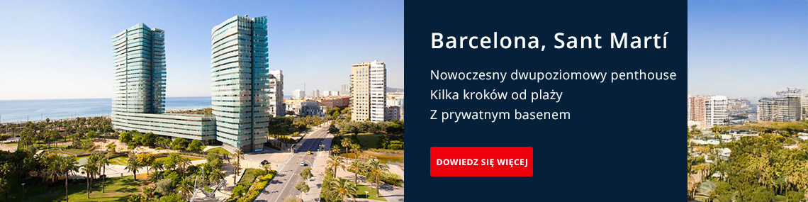 Dwupoziomowy Penthouse W Kompleksie Blisko Morza W Barcelonie